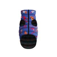 Курточка для животных WAUDOG Clothes двухсторонняя, "Сила Супермена" M45 (408-1079)