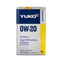 Моторна олива Yuko MAX SYNTHETIC A&A 0W-20 API SP 4л (4823110401514)