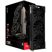 XFX Swift AMD Radeon RX 9070XT Потрійний вентилятор 16 ГБ GDDR6 256-біт HDMI 3x DP