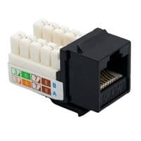 Модуль KeyStone RJ45 UTP, кат. 5e, 6, 6a, 110, Slim, W - 16.6 мм