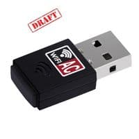 Адаптер WiFi 2E PowerLink WR810AC AC600, USB