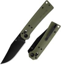 Нож Hightron Pathwright, 14C28N, G10, зеленый, черный клинок (HK03GRN)