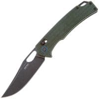 Нож SRM Retreiver, 10Cr15CoMoV, зеленая микарта (9203-MG2)
