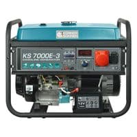 Бензиновый генератор Konner&Sohnen KS 7000E-3, 400В, 5/5.5кВт, 25л, электростартер, 80.8кг