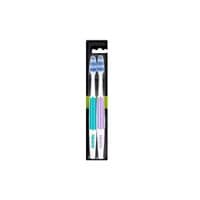 Зубная щетка Reach Toothbrush Medium Twin Pack Interdental Бирюзово-сиреневая 2 шт (8801051803388)
