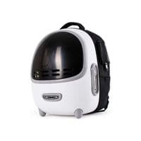 Переноска для тварин Lapka з вентиляцією біла (PCB-01-W)