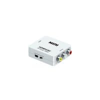 Переходник HDMI F to 3xRCA F AV 720P/1080P white Voltronic (YT-CM-HDMI/AV-W)