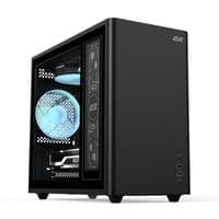 Корпус 2E Credo Plus V350BG без БП, 1xUSB3.0, 1х USB 2.0, 1xUSB Type-C, 3x120мм ARGB, VGA 350мм, LCS ready, контроллер с пультом, TG Side Panel, mATX, черный