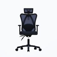 Крісло офісне Maxxter Onyx, сітка, чорне
