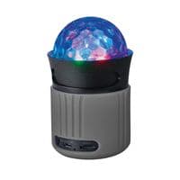 Акустична система Trust Dixxo Go Wireless Bluetooth Speaker with party lights grey (21345)