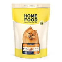 Сухой корм для собак Home Food ADULT MINI Healthy Skin And Shiny Coat с индейкой и лососем 1.6 кг (4820235020361)