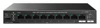 Комутатор TENDA TEG1110PF-8-120W 8xGE PoE, 1xGE, 1xSFP, Некерований