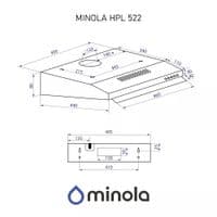 Вытяжка Minola HPL 522 WH
