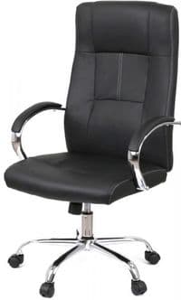 Офісне крісло Аклас Лемент TILT Чорний (PU Black) (00163486)