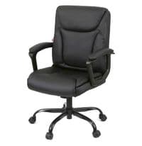 Офісне крісло Аклас Лівар TILT 10002M Чорний (PU Black) (00158598)
