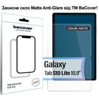 Стекло защитное BeCover Matte Anti-Glare Samsung Galaxy Tab S10 Lite SM-X400/406 10.9" (713819)