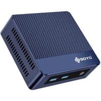 Неттоп Soyo M4 Plus 2, чорний, N150 (4x0.1-3.6 GHz), 16Gb DDR4, 512Gb SSD NVMe, графіка, WiFi 5, Bluetooth 5.2, GLan, 2xUSB 3.2 / 2xUSB 2.0, HDMI/DP, Windows 11 Pro