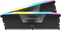 CORSAIR DDR5, 5600MT/s 32GB 2x16GB DIMM, 36-36-36-76, Std PMIC, AMD EXPO, VENGEANCE RGB DDR5 Cool Grey Heatspreader, RGB LED, 1.25V
