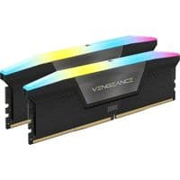 CORSAIR VENGEANCE RGB DDR5 32GB (2 x 16GB) DDR5 6800 CL40-50-50-110 1.40V Intel XMP - BLACK