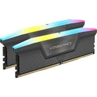 Оперативна пам'ять CORSAIR VENGEANCE RGB DDR5 96 ГБ (2 x 48 ГБ) DDR5 6000 CL36-44-44-96 1.40 В AMD EXPO та Intel XMP - сірий колір