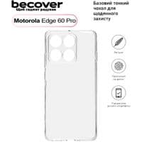 Чехол для мобильного телефона BeCover Motorola Edge 60 Pro Transparent (713775)