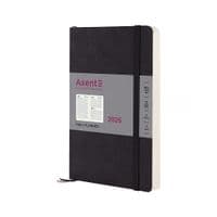 Тижневик Axent датований 2026 Partner Soft Skin, 145х210, чорний (8810-26-01-A)
