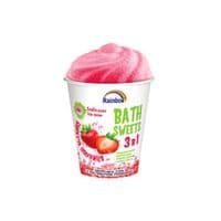 Бомбочка для ванни AquaShine Rainbow Набір Блискуча полуниця Бомба-кекс для ванн і Морська сіль з екстрактом ромашки (4820240940357)