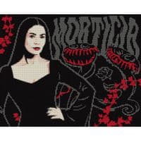 Картина по номерам Santi Wednesday Mysterious Morticia 40х50 см, алмазная мозаика (955114)
