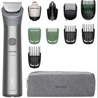 Триммер Philips Series 5000, для лица, головы, тела, акум., насадок-9, сталь, серый