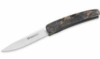 Нож Maserin Gourmet, 1.4116, черный кап тополя (380/RN)