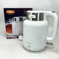 Електрочайник Magio МG-508, White, 1250W, 1.7 л, дисковий, подвійні стінки: нержавіюча сталь, пластик