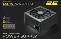 Блок живлення 2E GAMING Extra Power Pro ATX3.1 GEN5.0  (1000W), >90%, 80+ Gold, 140мм, 1xMB 24pin(20+4), 2xCPU 8pin(4+4), 3xMolex, 6xSATA, 4xPCIe 8pin(6+2), 1xPCIe GEN5 16pin, Full Modular