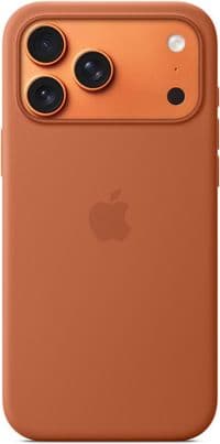 Силіконовий чохол для iPhone 17 Pro Max з MagSafe - теракотовий, модель A3560