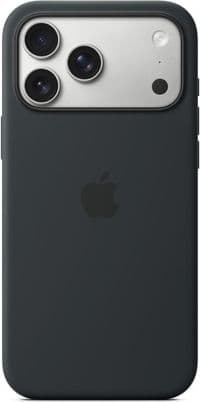 Силіконовий чохол для iPhone 17 Pro Max з MagSafe - чорний, модель A3560