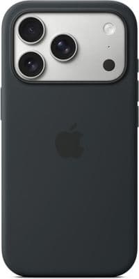 Силіконовий чохол для iPhone 17 Pro з MagSafe - чорний, модель A3559