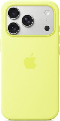 iPhone 17 Pro Silicone Case with MagSafe - Neon Yellow,Model A3559