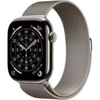 Apple Watch Series 11 GPS + Cellular 42 мм, корпус із натурального титану з натуральним міланським шлейфом, модель A3335