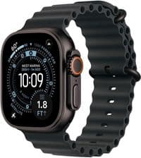 Apple Watch Ultra 3 GPS + Cellular 49mm Black Titanium Case with Black Ocean Band,Model A3281