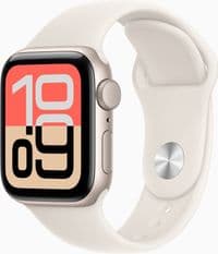 Apple Watch SE 3 GPS 40mm Starlight Aluminium Case with Starlight Sport Band - S/M,Model A3324