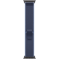 49mm Blue/Bright Blue Trail Loop - M/L - Black Titanium Finish