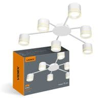 Світильник Videx під лампу 6xGX53 (VL-SPF21B-WP)