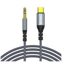 Кабель мультимедійний USB-C to 3.5mm M 1.2m gray ColorWay (CW-CBPDJ071-G)