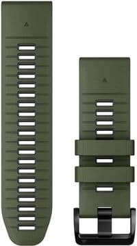 Ремінець Garmin QuickFit 26 Watch Bands Silicone - Moss/Graphite Silicone (010-13281-07)