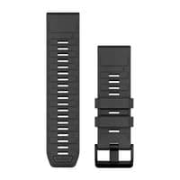 Ремінець Garmin для Fenix 7X 26mm QuickFit Graphite silicone band (010-13393-07)