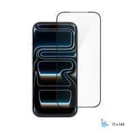 Защитное стекло 2E для iPhone 17 Pro(6.3), 2.5D FCFG, (1 Pack), чорна рамка