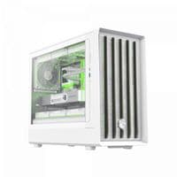 Корпус М-ATX без блока питания, закаленное стекло, пластик M-ATX, ITX USB 3.0*1, Type-C*1, RGB Co Claw 360 WH