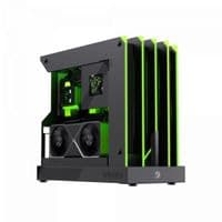 Корпус ATX без блока питания изготовлен с использованием прецизионной обработки на станке с ЧПУ и Blade Concept.
