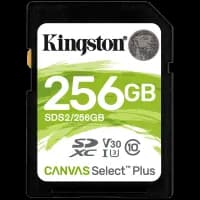 Карта памяти SDXC Kingston Canvas Select Plus 256Гб 100R C10 UHS-I U3 V30