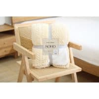 Текстиль для дома SOHO Плед-Одеяло 150*200 см Colos Ivory
