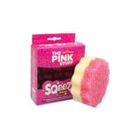 Губка для уборки The Pink Stuff Sqeezy Dual Sided Двухсторонняя 1 шт. (5060033823453)